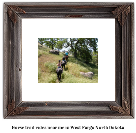 horse trail rides near me in West Fargo, North Dakota